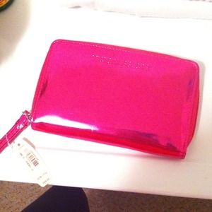 Pink Victoria secret wallet