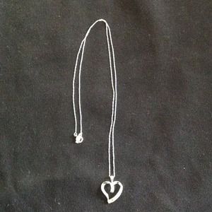 10k white gold necklace