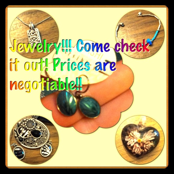 Jewelry! Prices are negotiable!