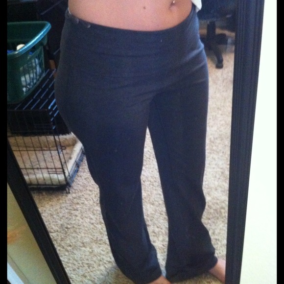 Dark Gray Yoga Pants