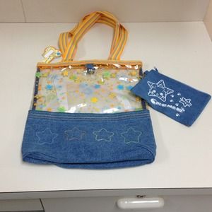 Chibimaru tote bag and cosmetic pouch