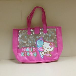 Hello Kitty ice cream tote