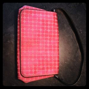 Pink Kate Spade Dot Noel purse