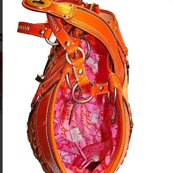 Coach Authentic Jasmine Straw Basket Tote - Picture 2 of 4