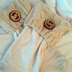 Michael Kors leg warmers