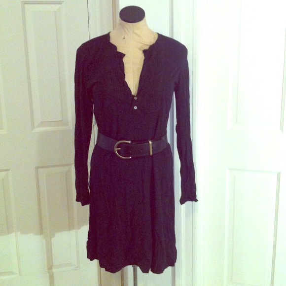 Lucky Brand Casual Black Dress