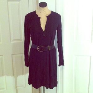 Lucky Brand Casual Black Dress