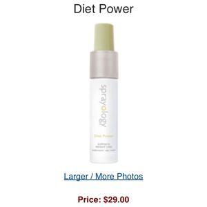 ON HOLD Sprayology Diet Power