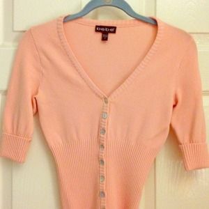 Bebe Peach cute blouse!