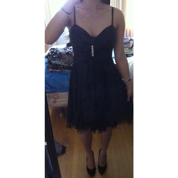 Sparkly Black Dress