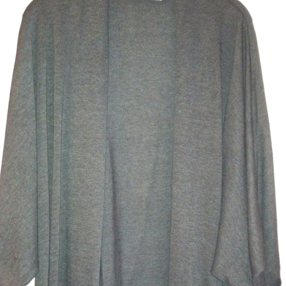 NWT grey cover up top large