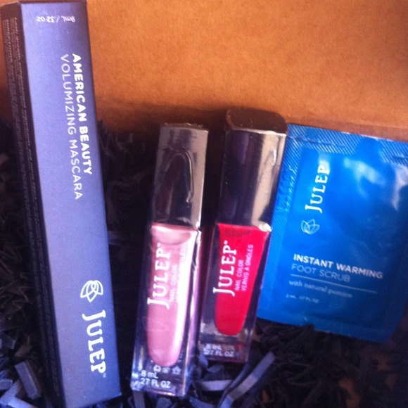 Julep nail polish & mascara for