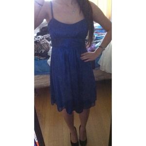 Royal Blue Dress