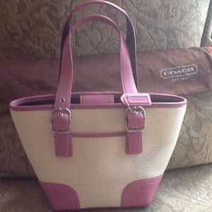 ORIGINAL COACH SMALL HANDBAG