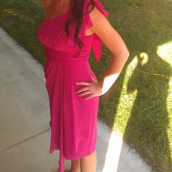 David's bridal  Dresses & Skirts - watermelon pink bridal party dress