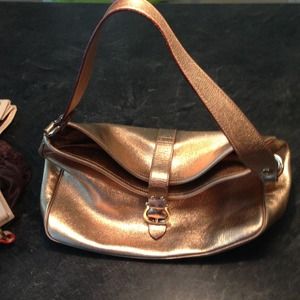Gold Kate Spade shoulder bag