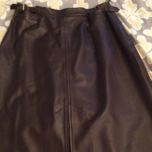 BUNDLE - 2 leather skirts