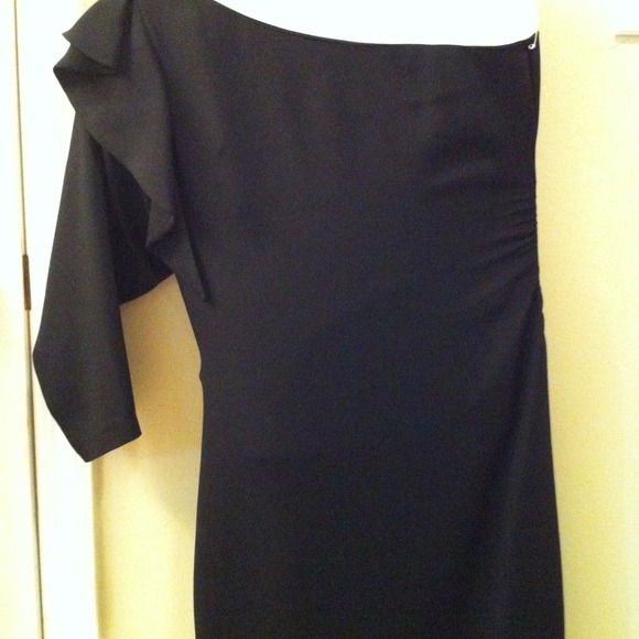 DVF one shoulder Cobb dress