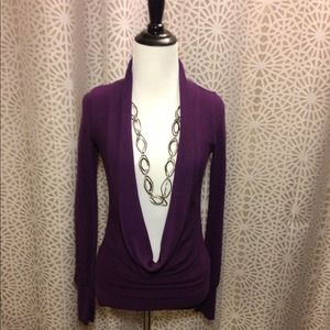 Ya Purple Sweater Tunic