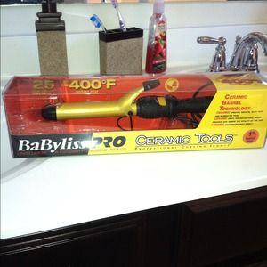Babyliss Pro 1" ceramic professional curling iron!