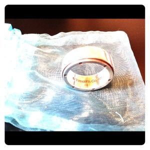 Tiffany Metropolis Men Band Ring