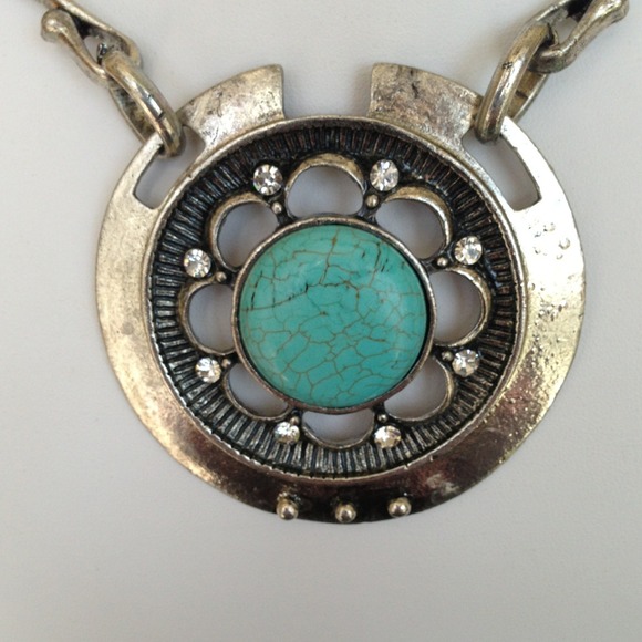Tibet Silver,Turquoise chocker Set💋SOLD💋 - Picture 2 of 4