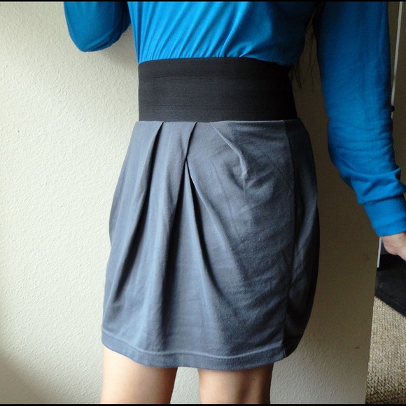 🔴SOLD🔴 Wide Waist Band Mini Skirt