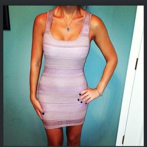 Sold ! Light pink lace short dress