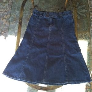 H&M denim skirt