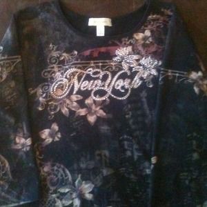 New York printed shirt