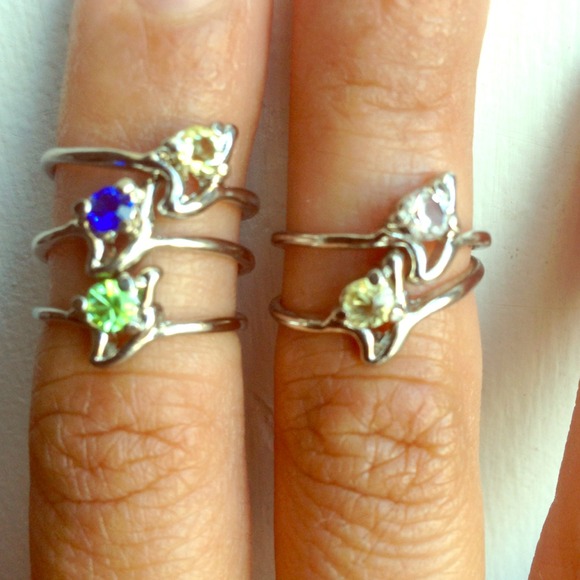 Fashion knuckle rings. $5 per ring/ 3 for $10