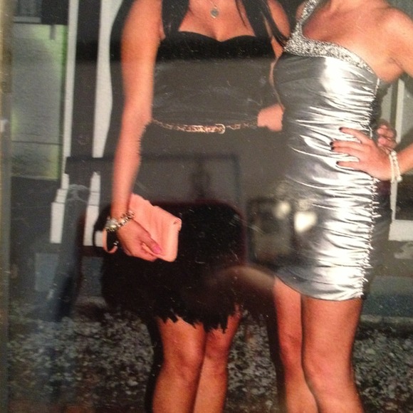 Little black dress! With a twist