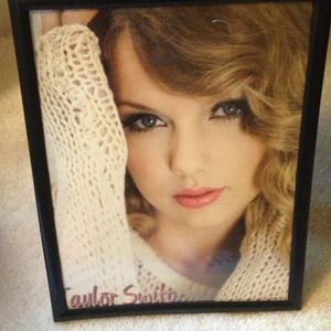 8 by 11' picture frame of Taylor Swift!
