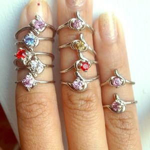 Fashion Knuckle Rings. $5 per ring/ 3 for $10.