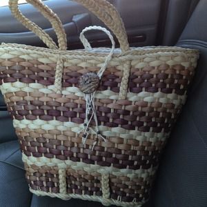 NEW ...no tags...beach bag/purse!! Big!