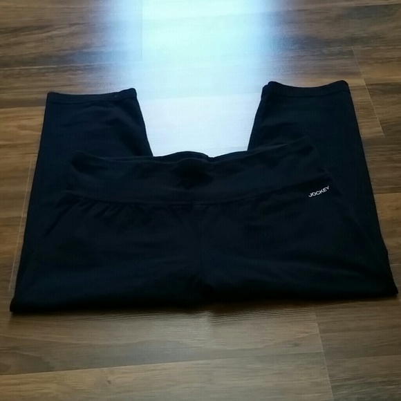 Jockey Black Crop Pants