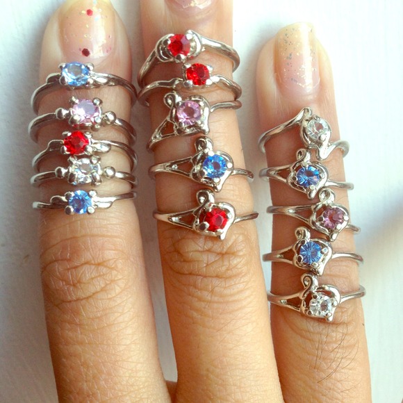 Fashion knuckle rings. $5 per ring/ 3 for $10.