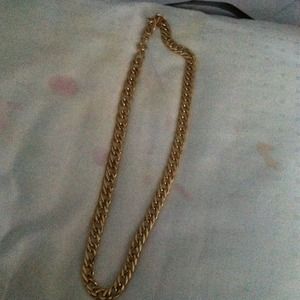 Fake gold necklace