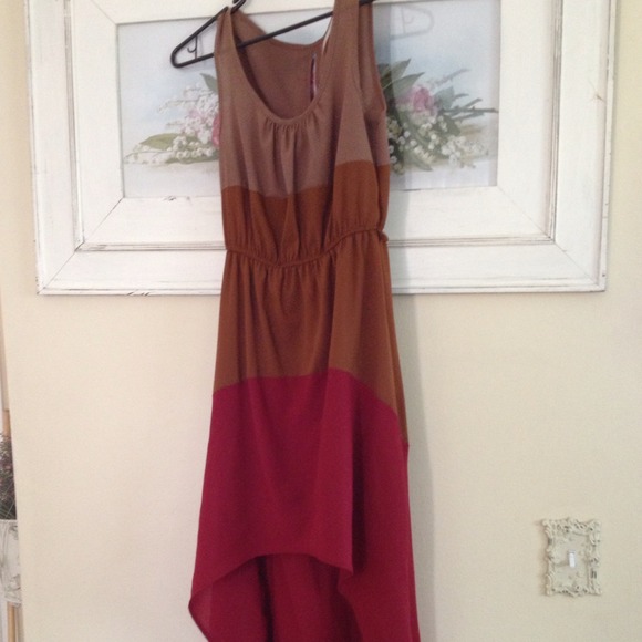💜Traded💜 Hi-low fall colored dress