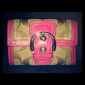 Authentic Coach wallet.