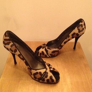 Stuart Weitzman Open Toe Pumps