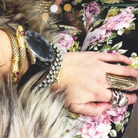 J. Crew Jewelry - J. Crew rhinestone bling bracelet