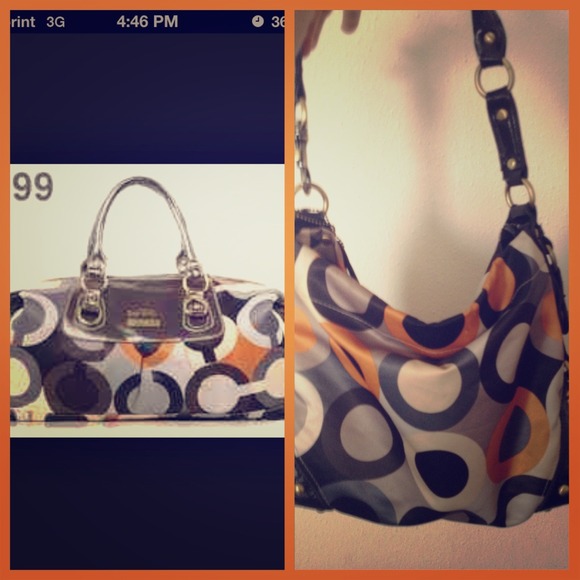 Coach inspired bag.