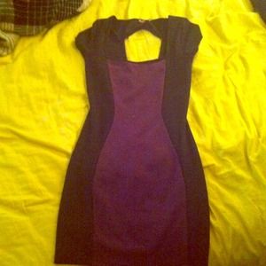 TRADED. Black and Purple dress!