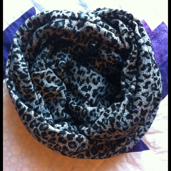 Leopard Print Infinity Scarf