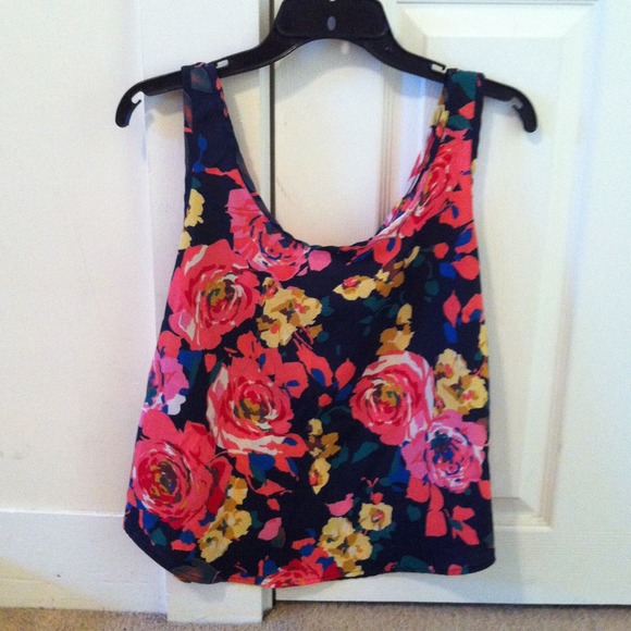 Floral tank top