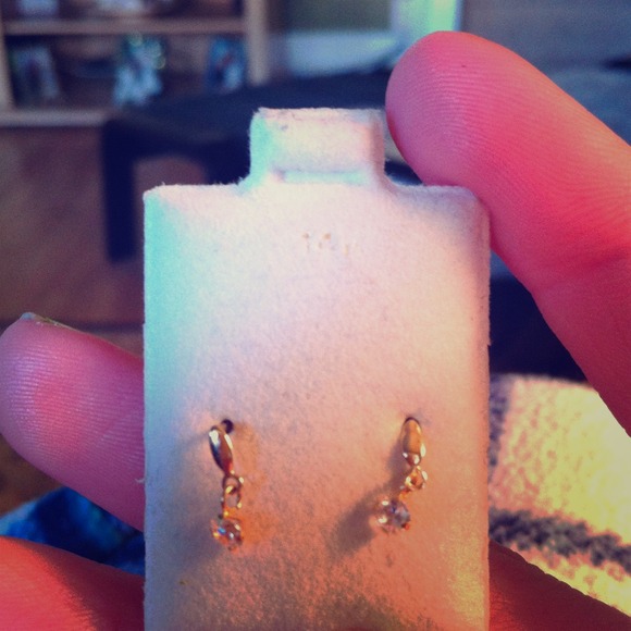 14K dangle/stud earrings!