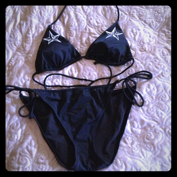 TRADE. Victoria secret bikini & grey shorts for