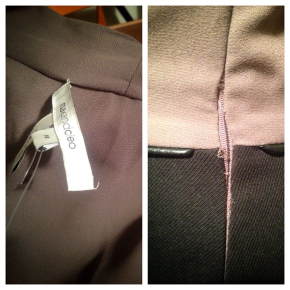 BUNDLED 🚩s a l e🚩Black & taupe dress - Picture 3 of 4