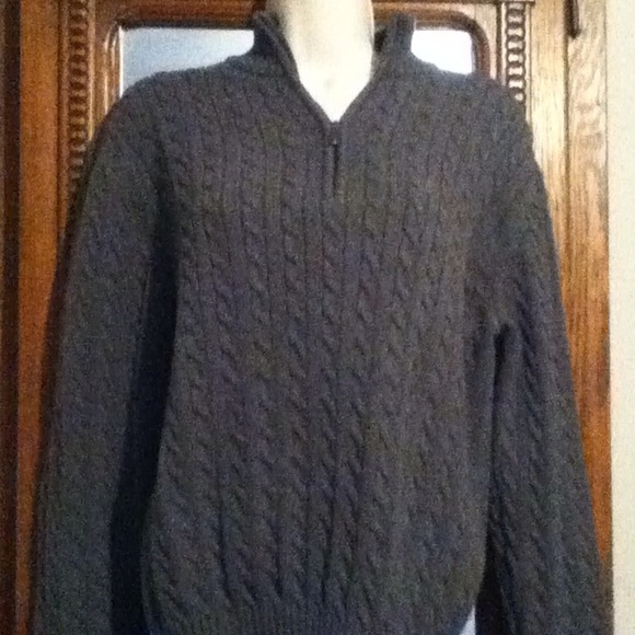 Izod Gray Cotton Sweater Size S/P